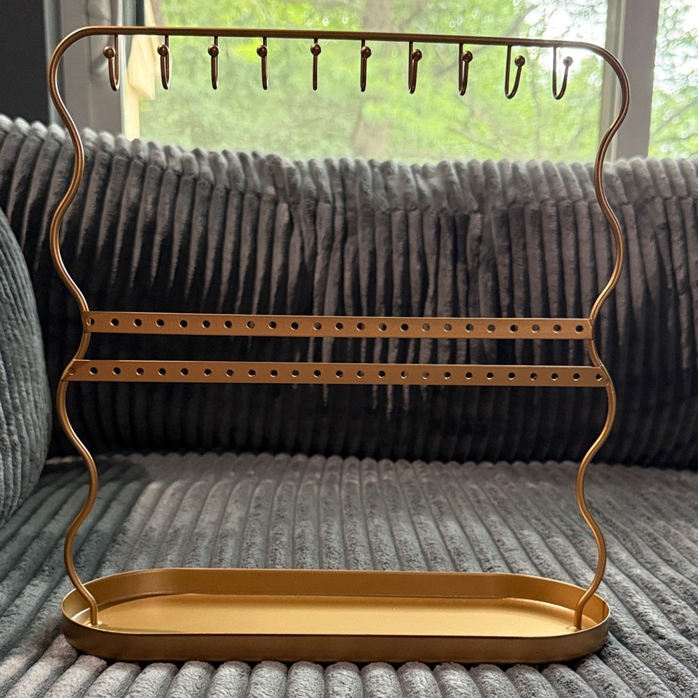 Marshalls Gold Jewelry Organizer Stand